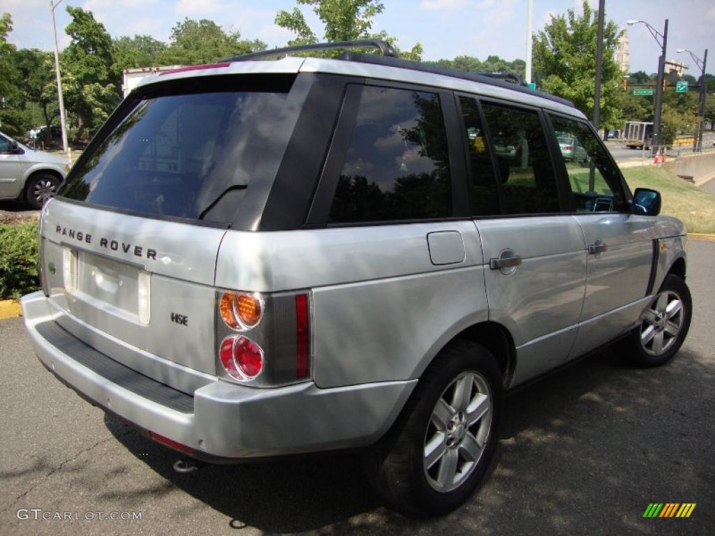 2004 Range Rover HSE - Zambezi Silver Metallic / Charcoal/Jet Black photo #4