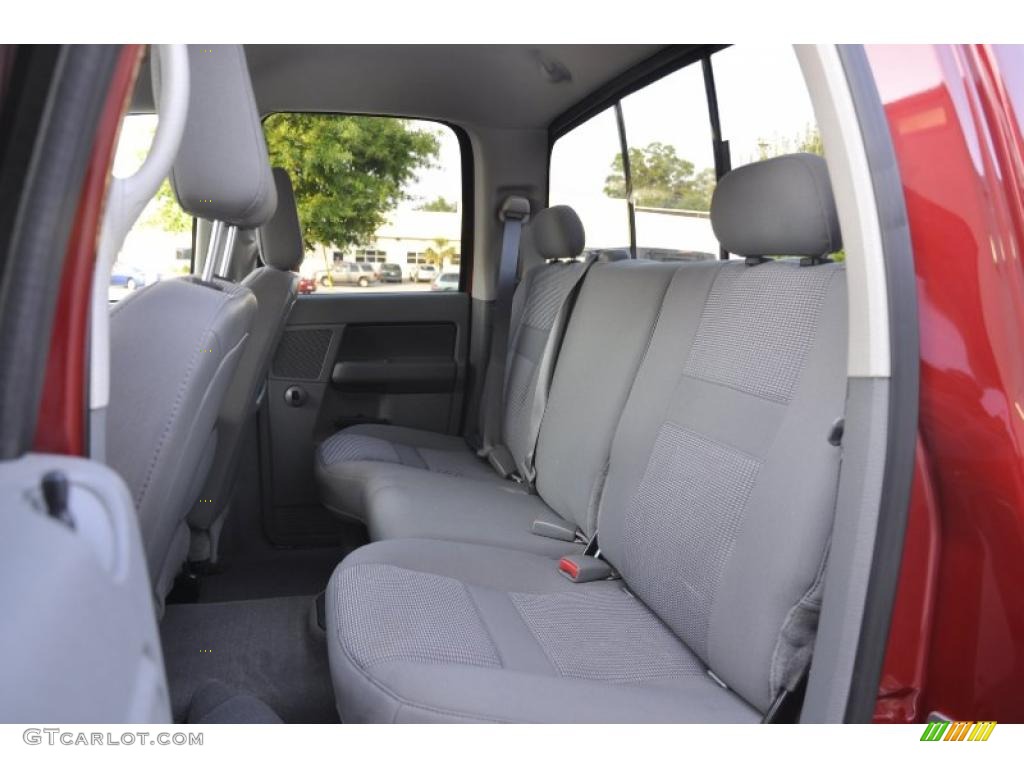 2009 Ram 3500 Big Horn Edition Quad Cab Dually - Inferno Red Crystal Pearl / Medium Slate Gray photo #16