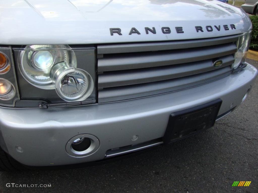 2004 Range Rover HSE - Zambezi Silver Metallic / Charcoal/Jet Black photo #6