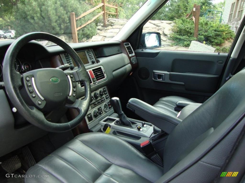 2004 Range Rover HSE - Zambezi Silver Metallic / Charcoal/Jet Black photo #7