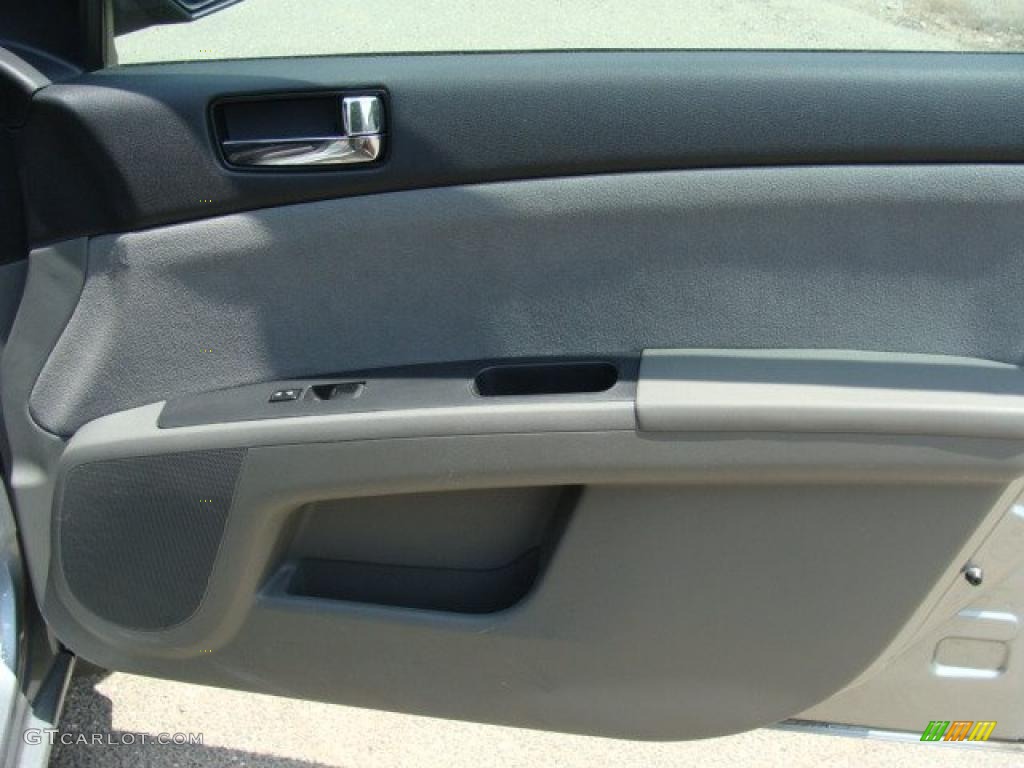 2007 Sentra 2.0 SL - Magnetic Gray / Charcoal/Steel photo #23