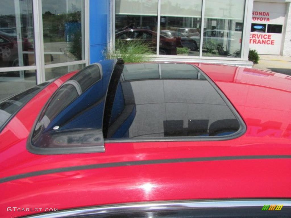 2001 Accord EX Coupe - San Marino Red / Ivory photo #4