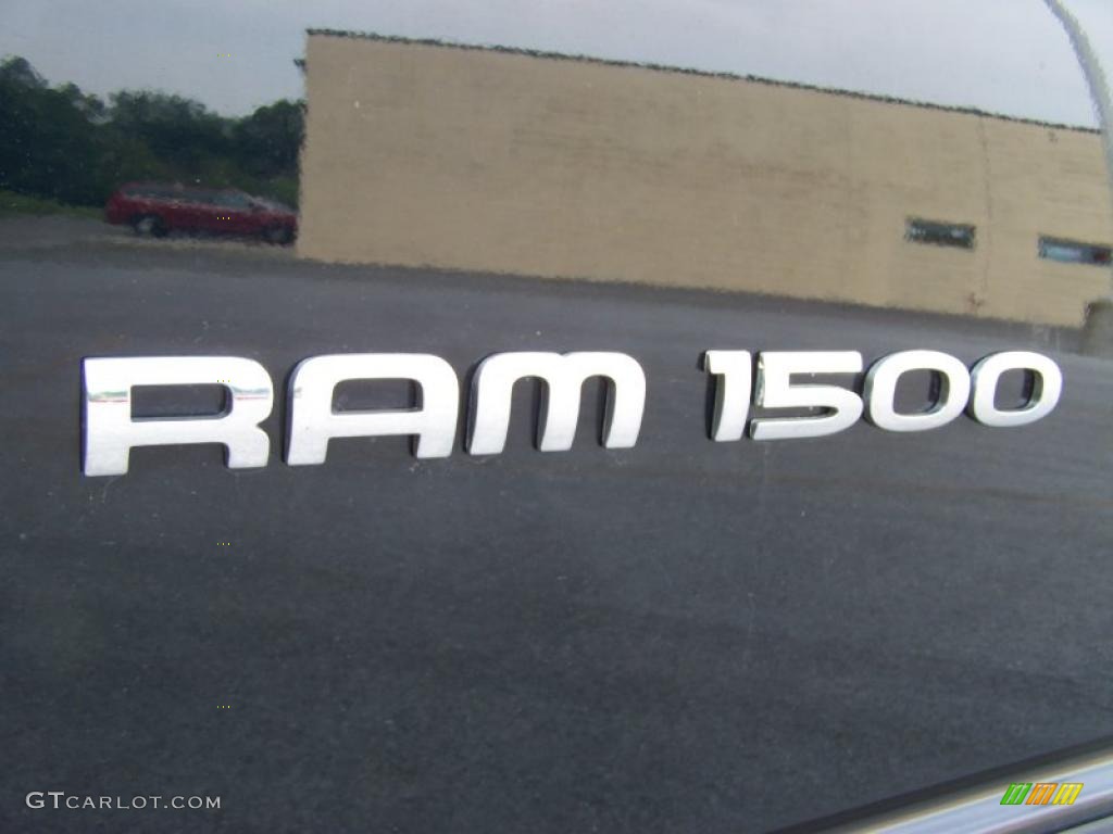 2003 Ram 1500 Laramie Quad Cab - Black / Black photo #3