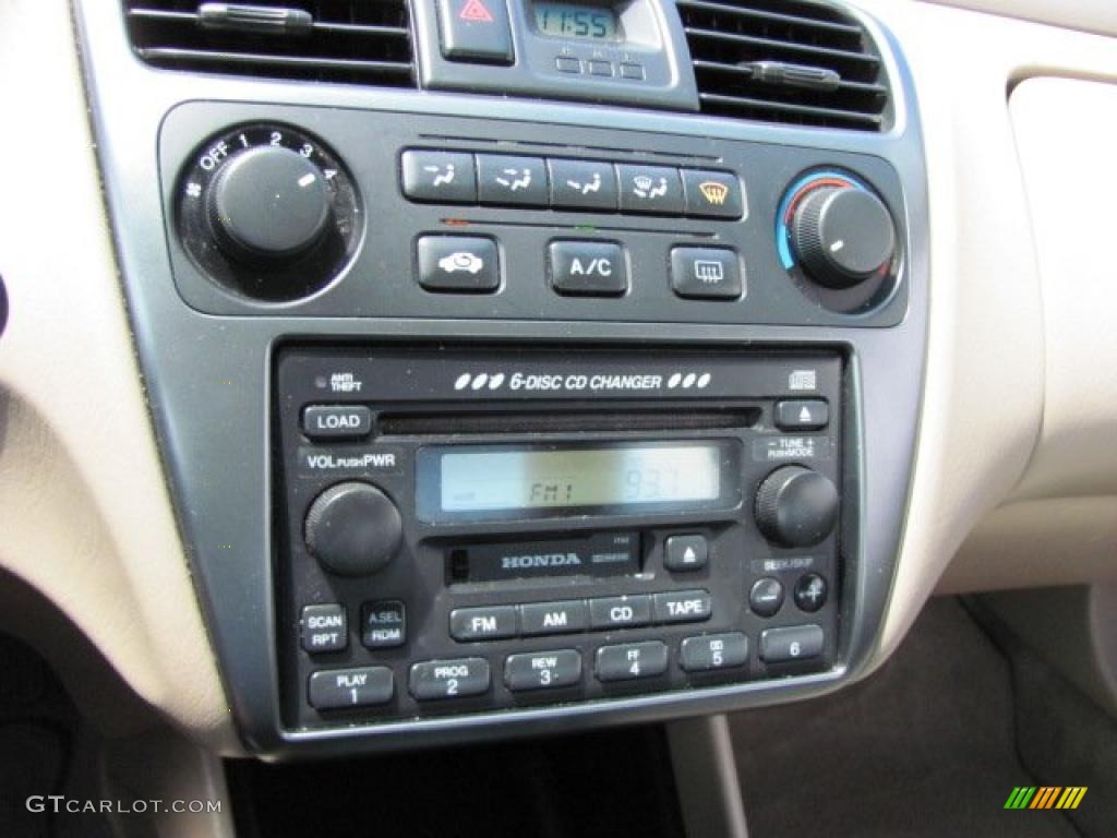 2001 Accord EX Coupe - San Marino Red / Ivory photo #17