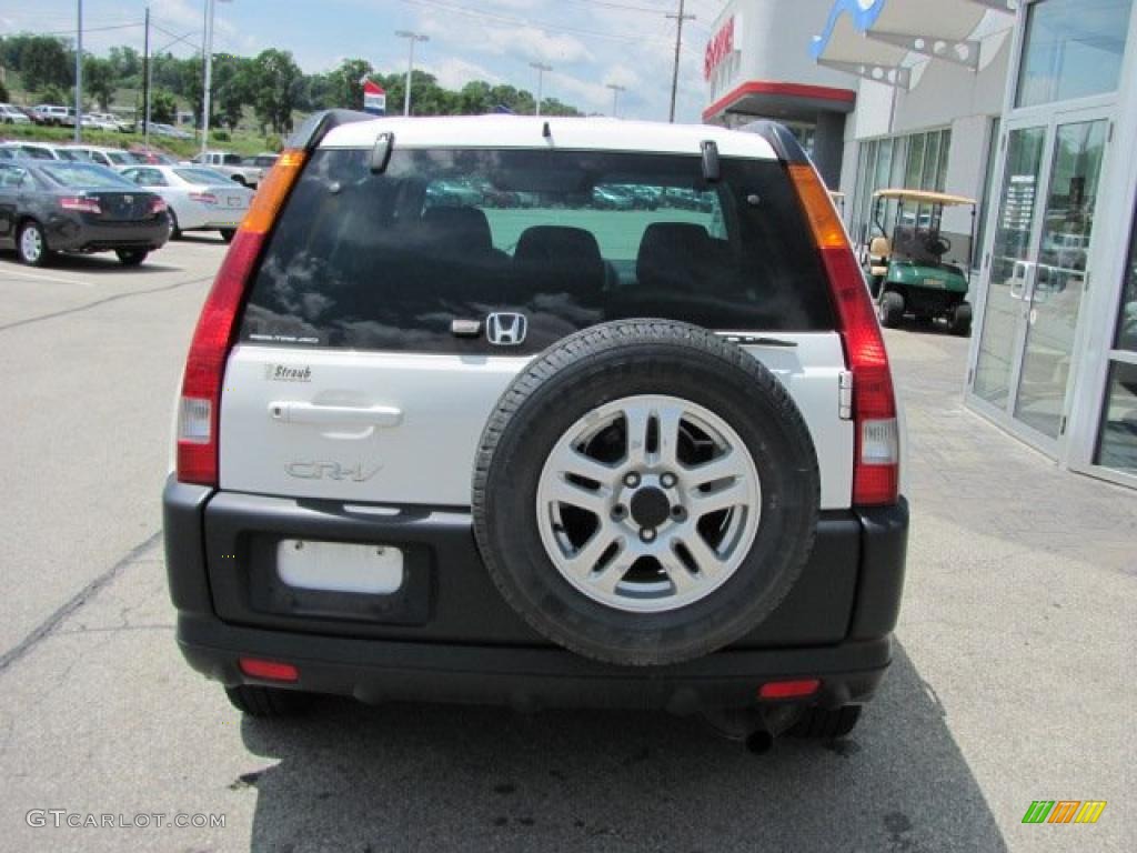2003 CR-V EX 4WD - Taffeta White / Black photo #5