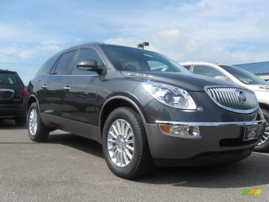 2011 Enclave CX AWD - Carbon Black Metallic / Ebony/Ebony photo #3