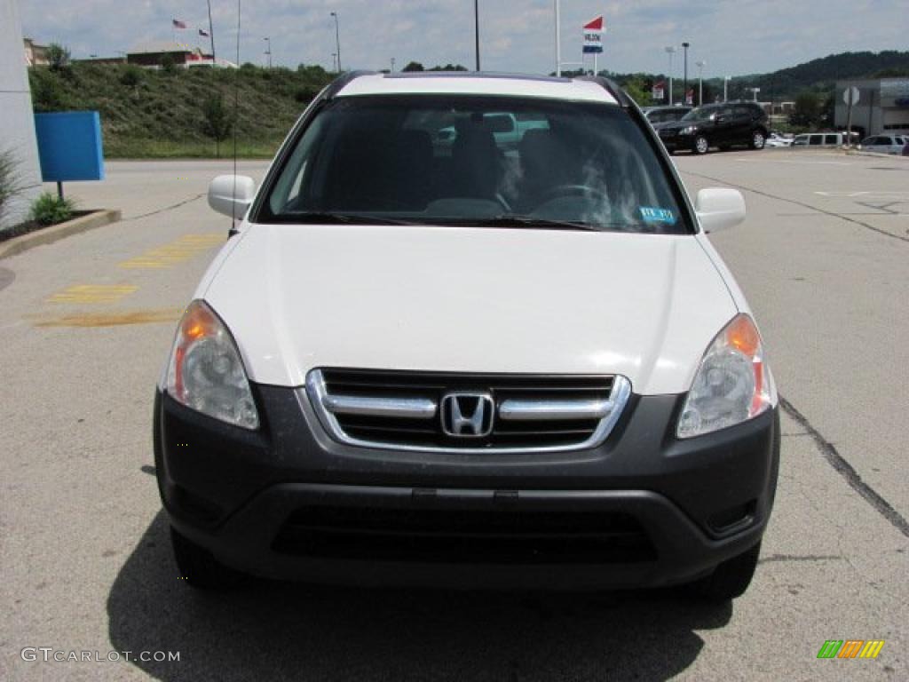 2003 CR-V EX 4WD - Taffeta White / Black photo #9