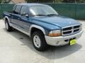 Atlantic Blue Pearl 2002 Dodge Dakota SLT Quad Cab