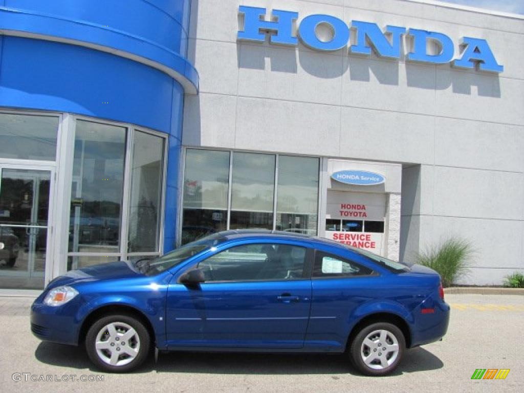 2006 Cobalt LS Coupe - Arrival Blue Metallic / Gray photo #3