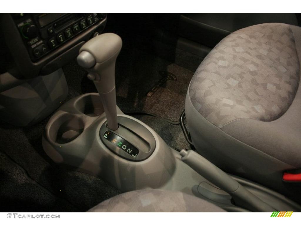 2001 ECHO Sedan - Electric Green / Shadow Gray photo #14