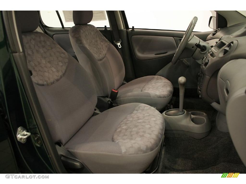 2001 ECHO Sedan - Electric Green / Shadow Gray photo #16