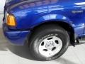 2003 Sonic Blue Metallic Ford Ranger Edge SuperCab 4x4  photo #2