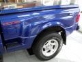 2003 Sonic Blue Metallic Ford Ranger Edge SuperCab 4x4  photo #4
