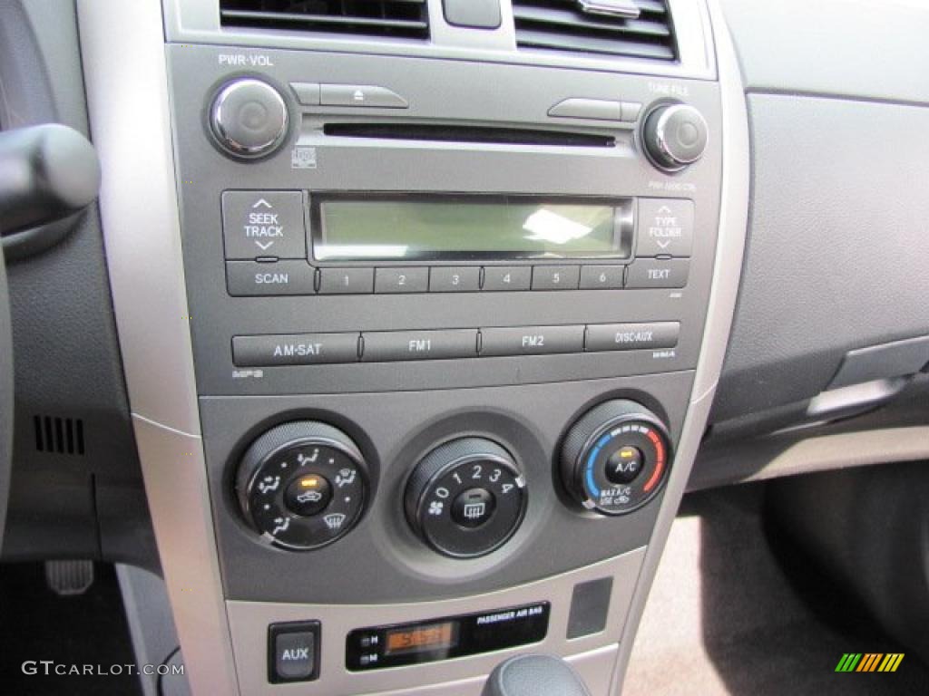 2010 Corolla S - Magnetic Gray Metallic / Dark Charcoal photo #18