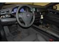 2011 BMW 7 Series Black Nappa Leather Interior Prime Interior Photo