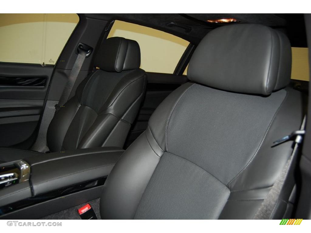 Black Nappa Leather Interior 2011 BMW 7 Series Alpina B7 LWB Photo #31877466