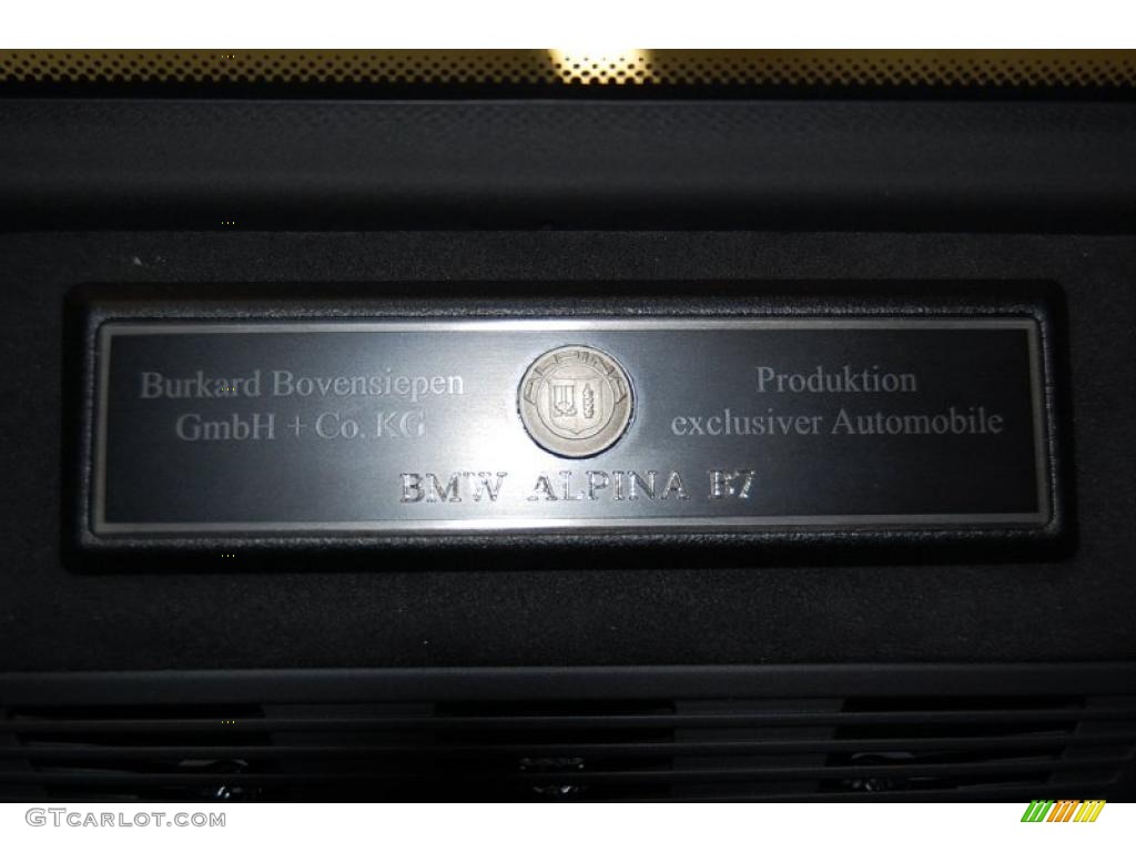 2011 BMW 7 Series Alpina B7 LWB Marks and Logos Photo #31877578