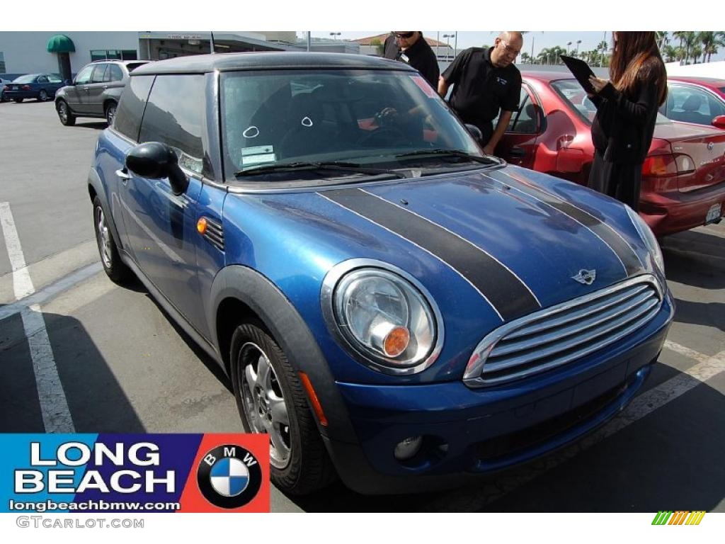 Lightning Blue Metallic Mini Cooper