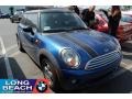 2007 Lightning Blue Metallic Mini Cooper Hardtop  photo #1