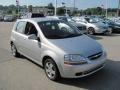 Cosmic Silver - Aveo 5 LS Hatchback Photo No. 8