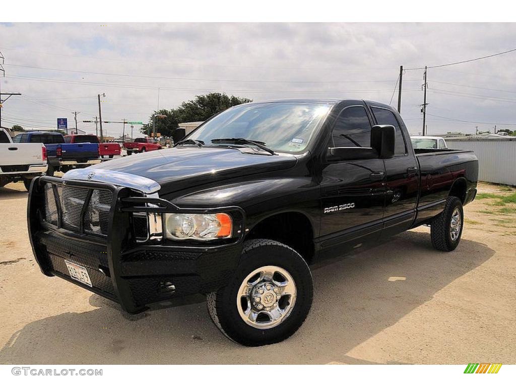 Black Dodge Ram 2500