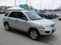 2009 Bright Silver Kia Sportage LX  photo #9