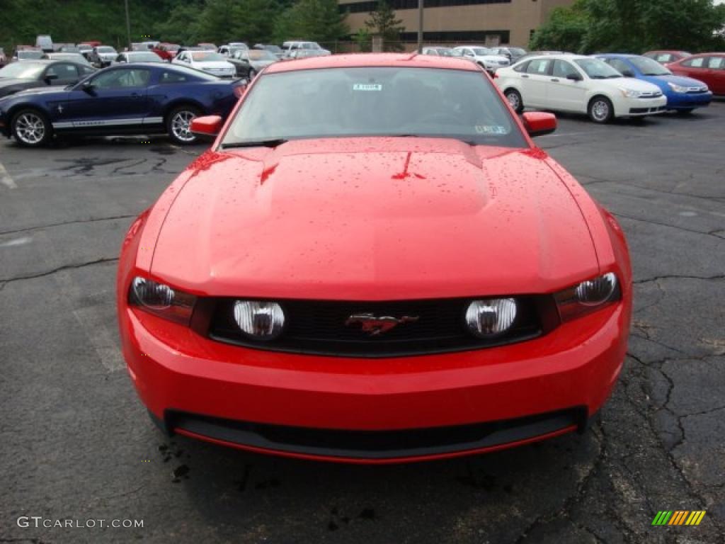 2011 Mustang GT Coupe - Race Red / Charcoal Black photo #11