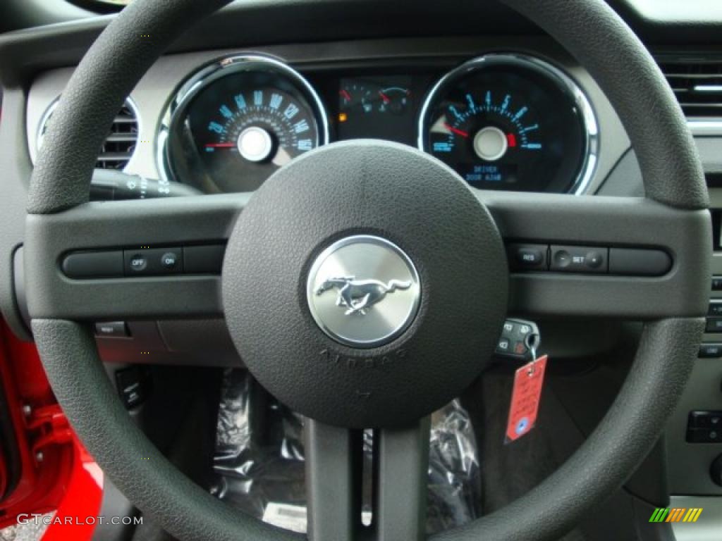 2011 Mustang GT Coupe - Race Red / Charcoal Black photo #16