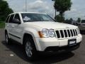 2008 Stone White Jeep Grand Cherokee Laredo 4x4  photo #3