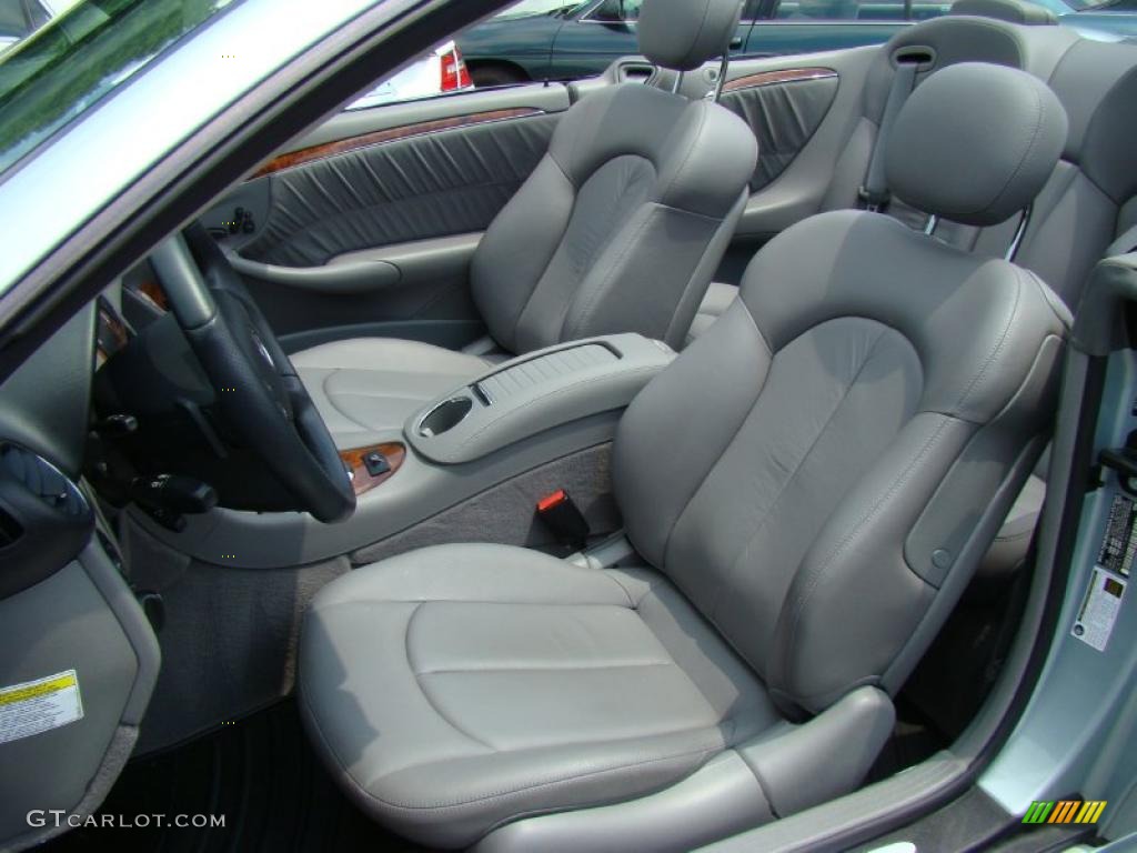 2007 CLK 550 Cabriolet - Diamond Silver Metallic / Ash photo #8
