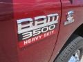 2008 Inferno Red Crystal Pearl Dodge Ram 3500 Big Horn Edition Quad Cab 4x4 Dually  photo #10