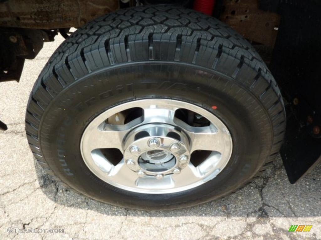 2006 F250 Super Duty Lariat Crew Cab 4x4 - True Blue Metallic / Tan photo #19