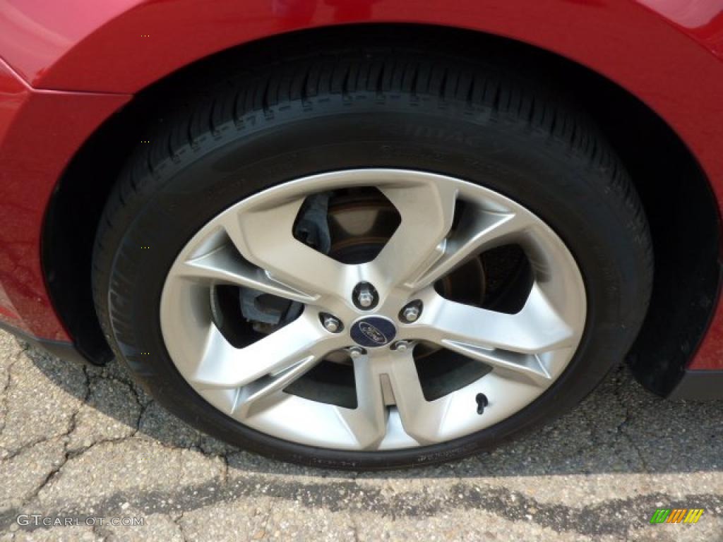 2010 Taurus SHO AWD - Red Candy Metallic / Charcoal Black photo #9