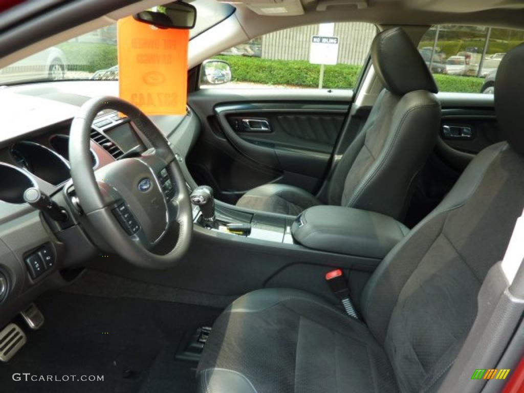 2010 Taurus SHO AWD - Red Candy Metallic / Charcoal Black photo #10
