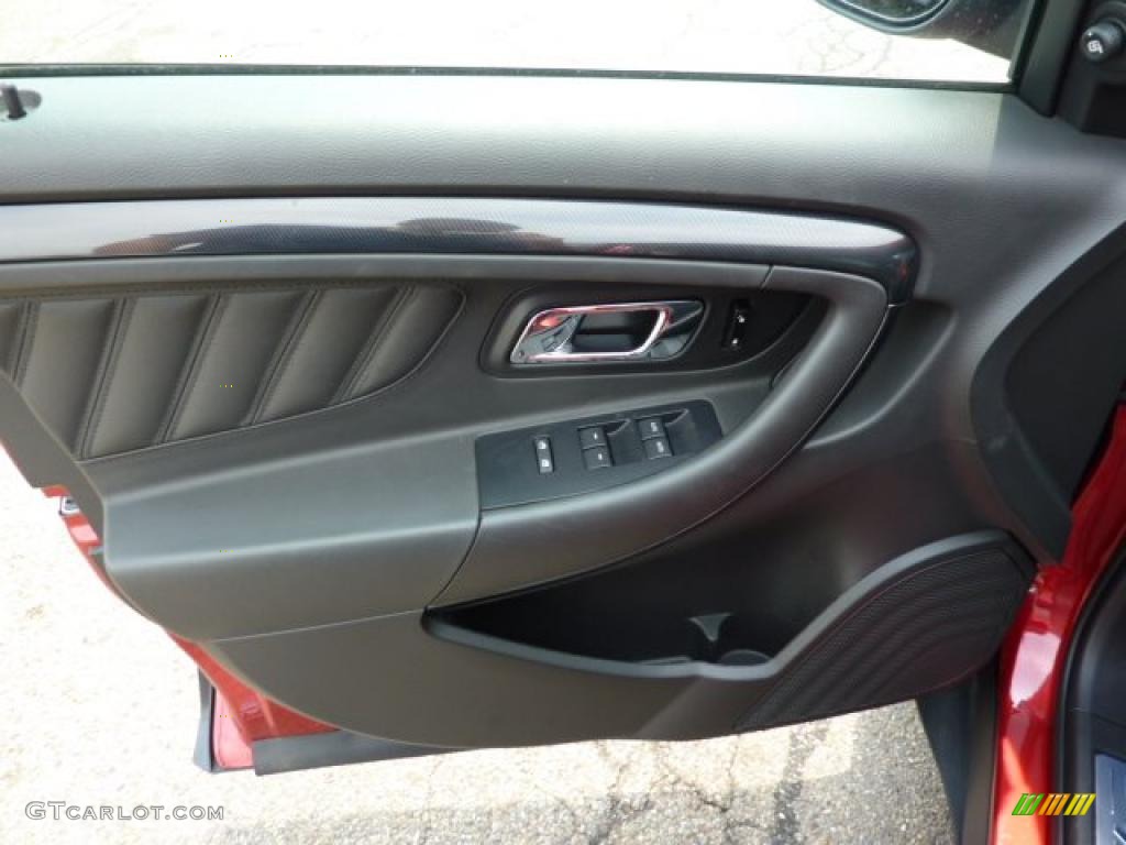 2010 Taurus SHO AWD - Red Candy Metallic / Charcoal Black photo #12