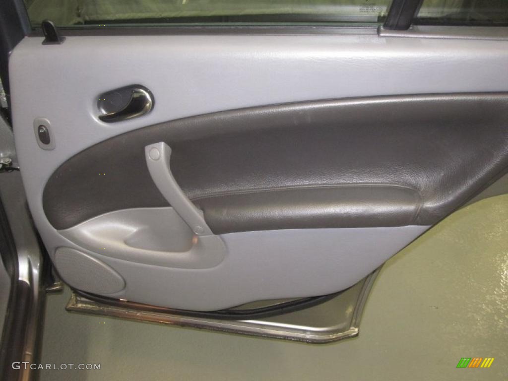 2002 9-5 Linear Sedan - Steel Grey / Charcoal Grey photo #9