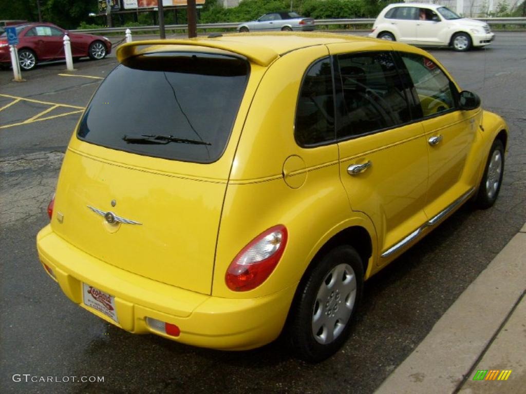 2006 PT Cruiser Street Cruiser Route 66 Edition - Solar Yellow / Pastel Slate Gray photo #5
