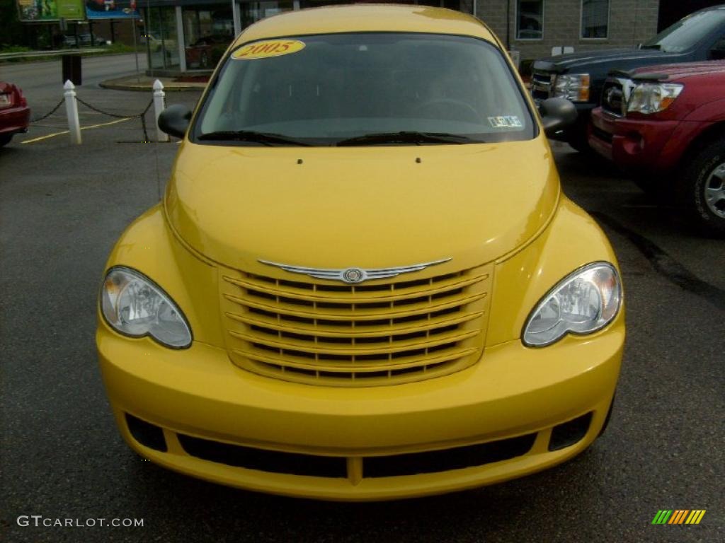 2006 PT Cruiser Street Cruiser Route 66 Edition - Solar Yellow / Pastel Slate Gray photo #8