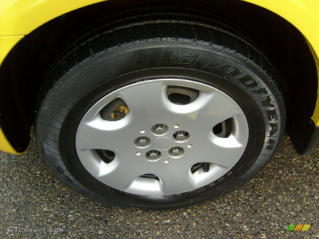 2006 PT Cruiser Street Cruiser Route 66 Edition - Solar Yellow / Pastel Slate Gray photo #9