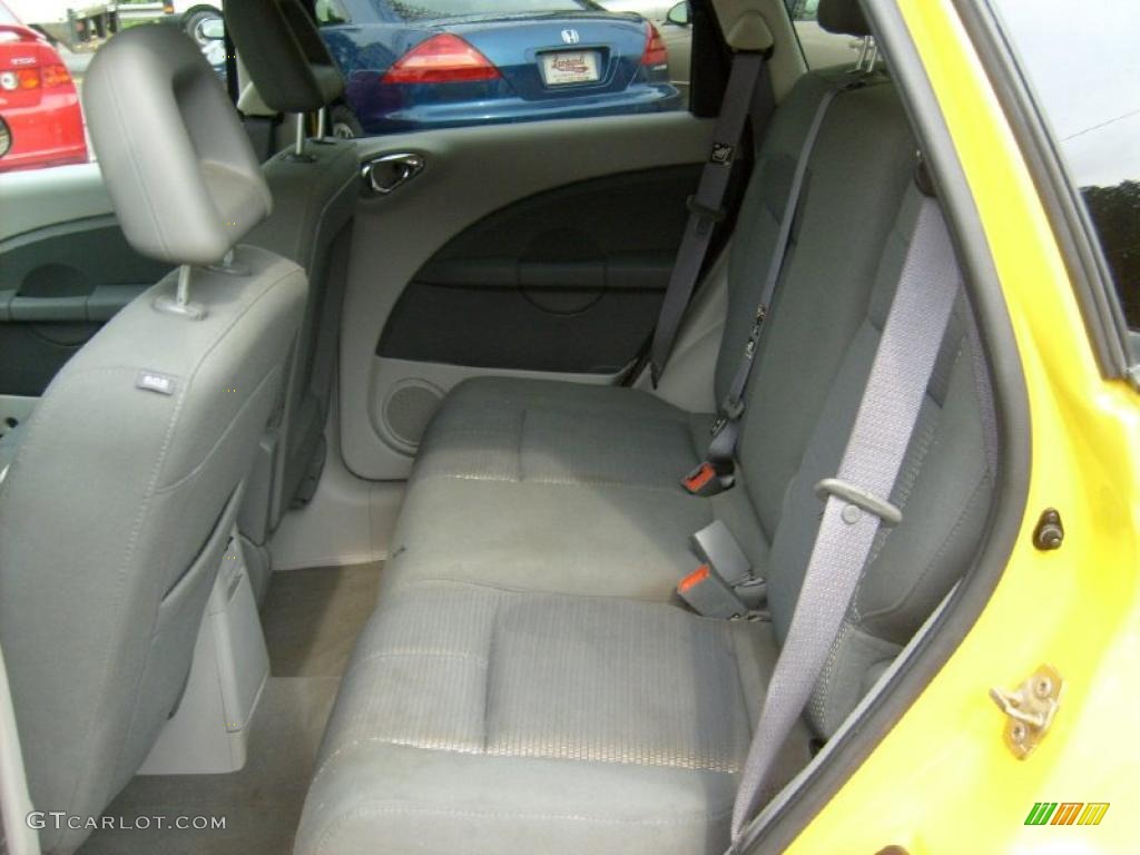 2006 PT Cruiser Street Cruiser Route 66 Edition - Solar Yellow / Pastel Slate Gray photo #14