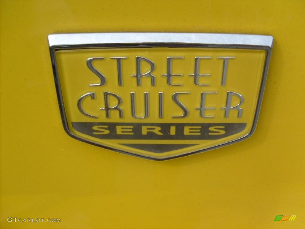 2006 PT Cruiser Street Cruiser Route 66 Edition - Solar Yellow / Pastel Slate Gray photo #17