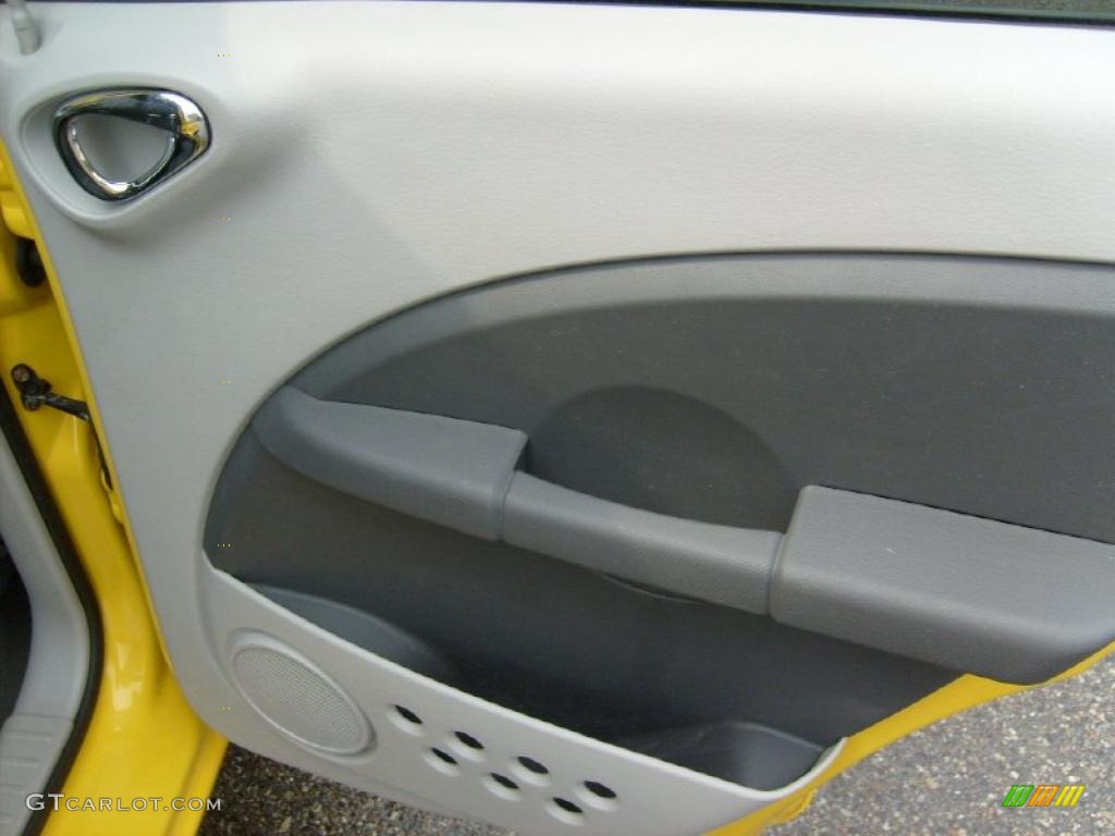 2006 PT Cruiser Street Cruiser Route 66 Edition - Solar Yellow / Pastel Slate Gray photo #19