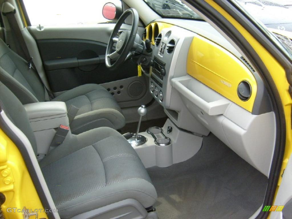 2006 PT Cruiser Street Cruiser Route 66 Edition - Solar Yellow / Pastel Slate Gray photo #21