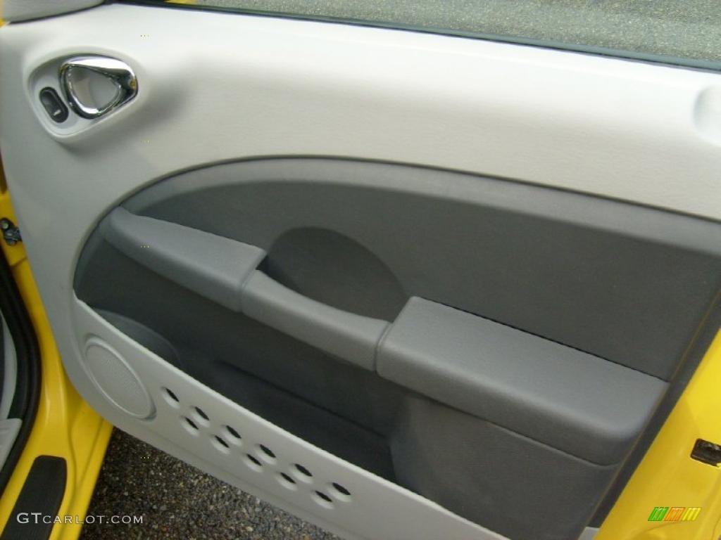 2006 PT Cruiser Street Cruiser Route 66 Edition - Solar Yellow / Pastel Slate Gray photo #22
