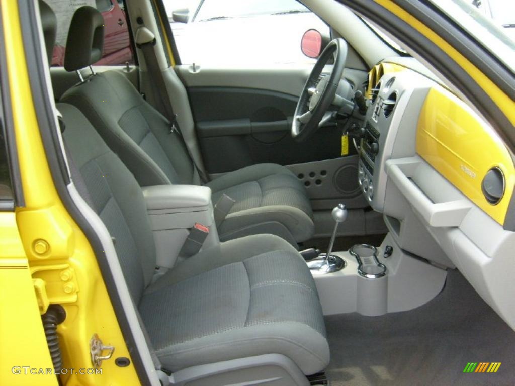 2006 PT Cruiser Street Cruiser Route 66 Edition - Solar Yellow / Pastel Slate Gray photo #23
