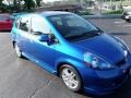 2007 Vivid Blue Pearl Honda Fit Sport  photo #6