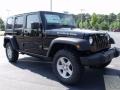 Black - Wrangler Unlimited Rubicon 4x4 Photo No. 4
