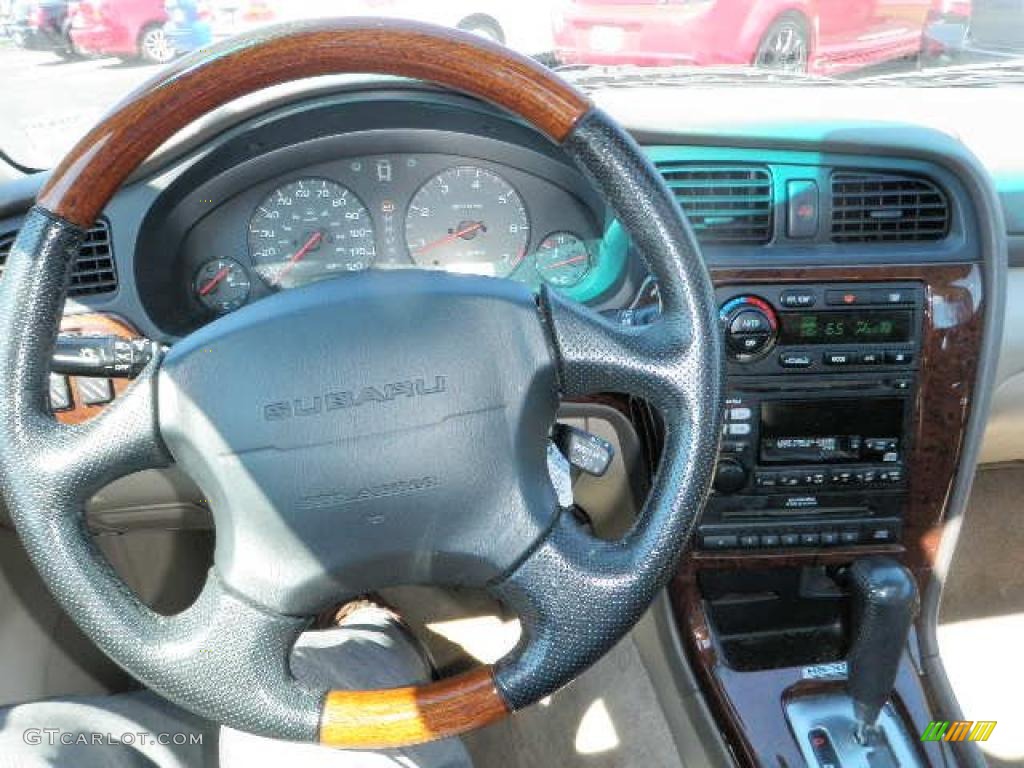 2002 Outback 3.0 L.L.Bean Edition Wagon - White Frost Pearl / Beige photo #9