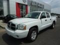 2006 Bright White Dodge Dakota SLT Quad Cab 4x4  photo #1