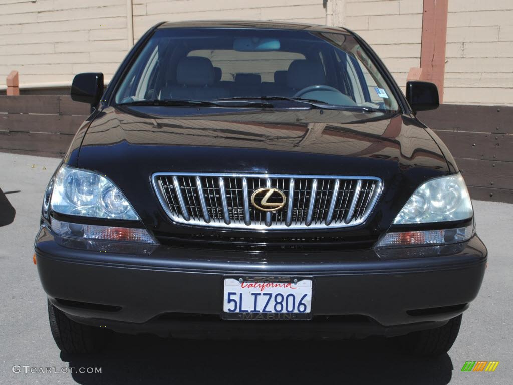 2001 RX 300 AWD - Black Onyx / Ivory photo #2